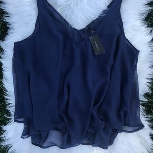Lane Bryant NWT 1x/2x 14 sheer tank top